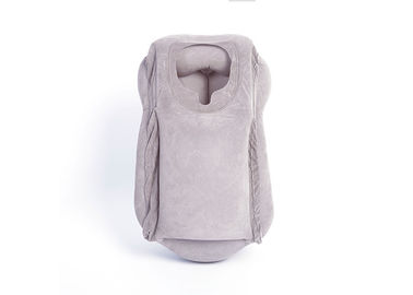 Cuscino gonfiabile di viaggio del cuscino dell'aria con il logo dell'ufficio del cuscino della schiuma di memoria della borsa del cuscino fornitore