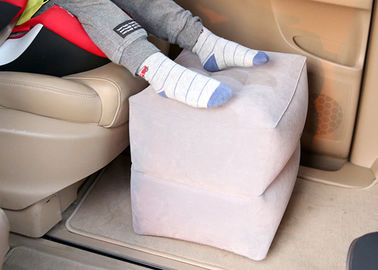 Cuscino bianco di viaggio di resto di gamba di colore, cuscino di viaggio æreo per il supporto della gamba fornitore