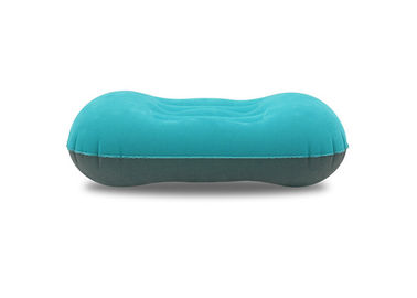 Poliestere del cuscino di viaggio colore blu/verde/materiale gonfiabili del cotone fornitore