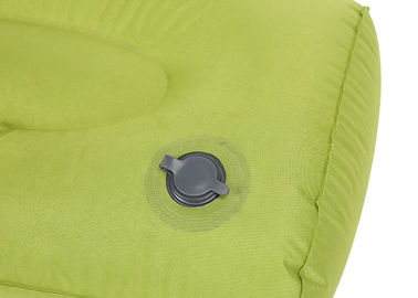 Certificazione gonfiabile di forma CGS del quadrato di colore verde del cuscino di viaggio del collo fornitore