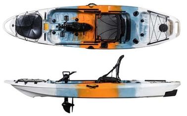 Kajak 10FT per gli adulti, lunga vita di pesca Seat del pedale materiale di LLDPE piccolo fornitore