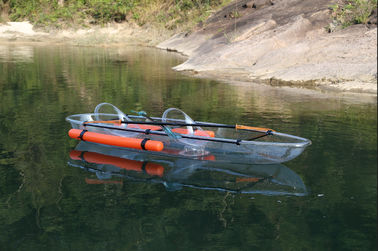 Guscio trasparente del polietilene del kajak 3392*942*369 della canoa del chiaro sci inferiore della spuma fornitore