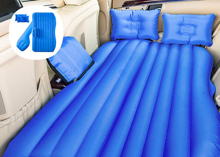 Materasso gonfiabile blu di gravidanza del materassino gonfiabile, letto automobile gonfiabile per il sedile posteriore fornitore