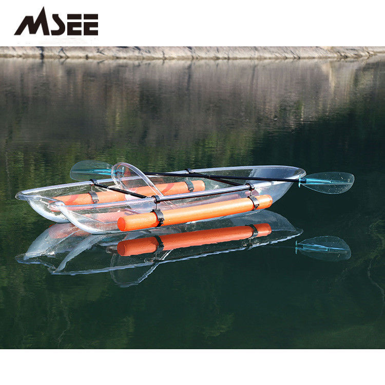 Pagaia di plastica libera della canoa di due Seat chiara per la pesca/praticare il surfing/che gira fornitore